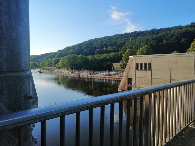 Staustufe / Kraftwerk Fuldatal Wahnhausen MTBroutes en trails Komoot