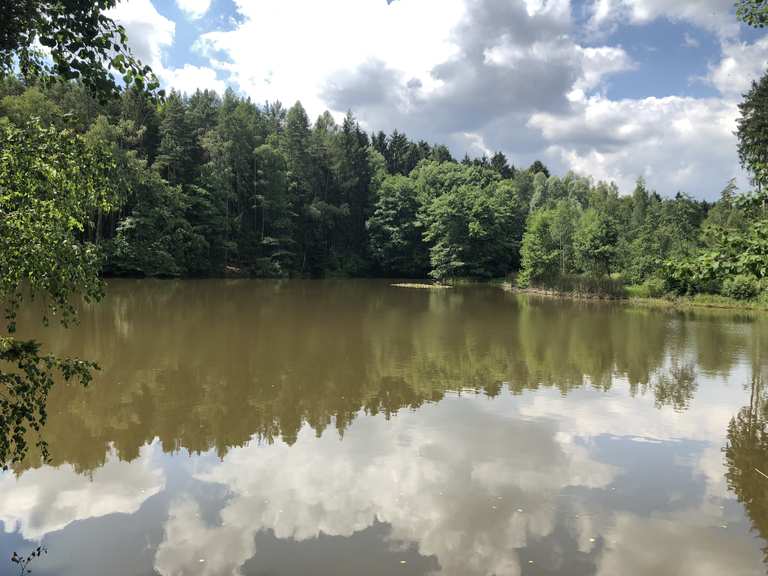 Schwarzer Teich Am Pferdekopf Runde von Burkersdorf Wanderung Komoot