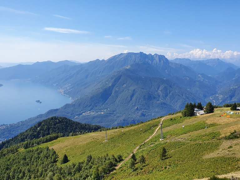 Alpe Cardada Capenna lo Stallone Runde von Locarno FART