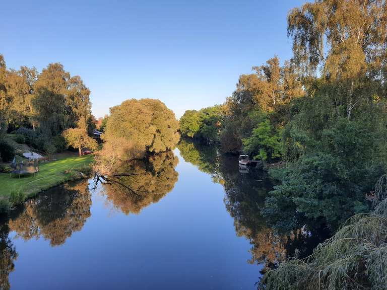 Brücke über die Dove Elbe - Cycle Routes and Map | Komoot