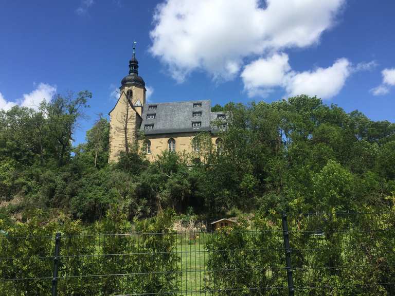 Kirche in Straßberg – Elsterradweg Kürbitz-Plauen Runde von Jößnitz