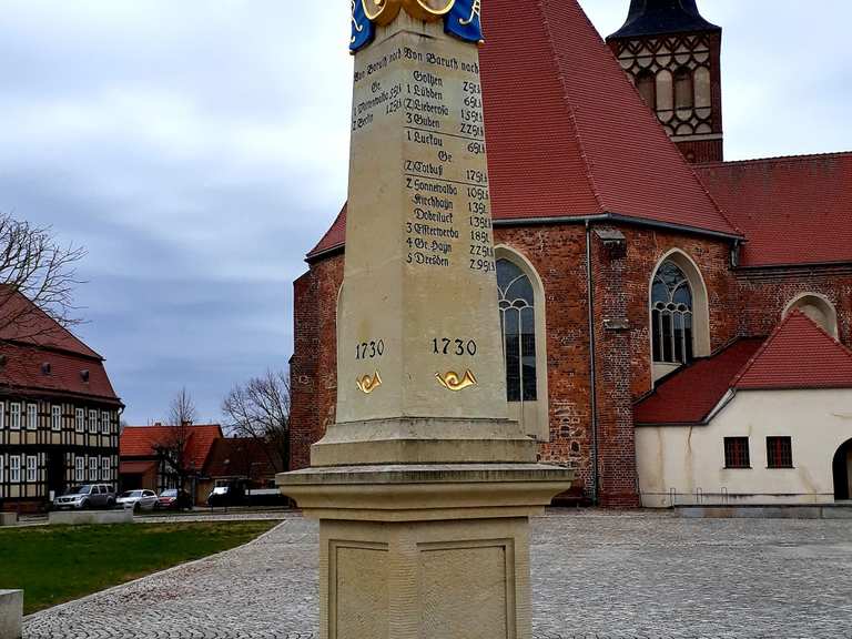 Kursächsische Postmeilensäule Wanderungen und Rundwege komoot