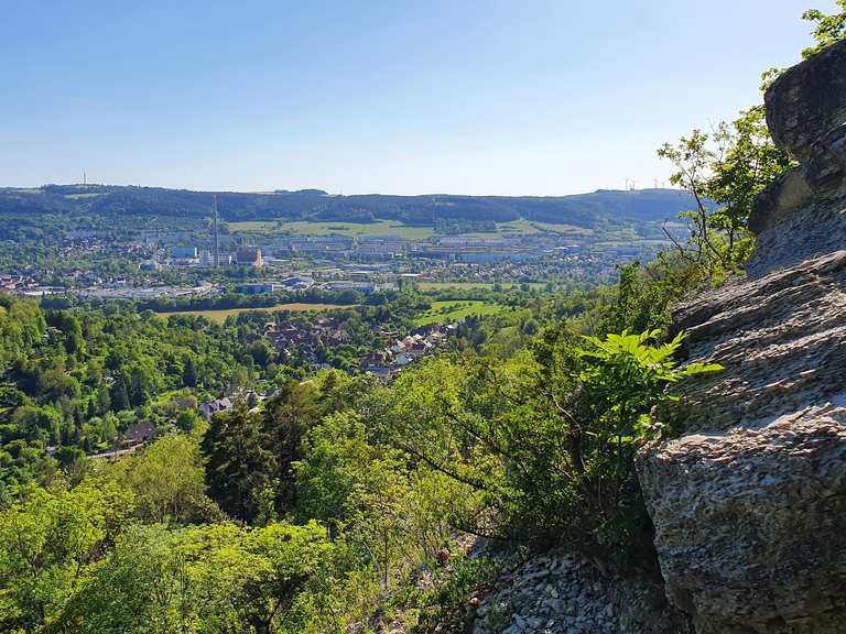 Fürstenbrunnen Saale Horizontale Runde von Jenaprießnitz / Wogau