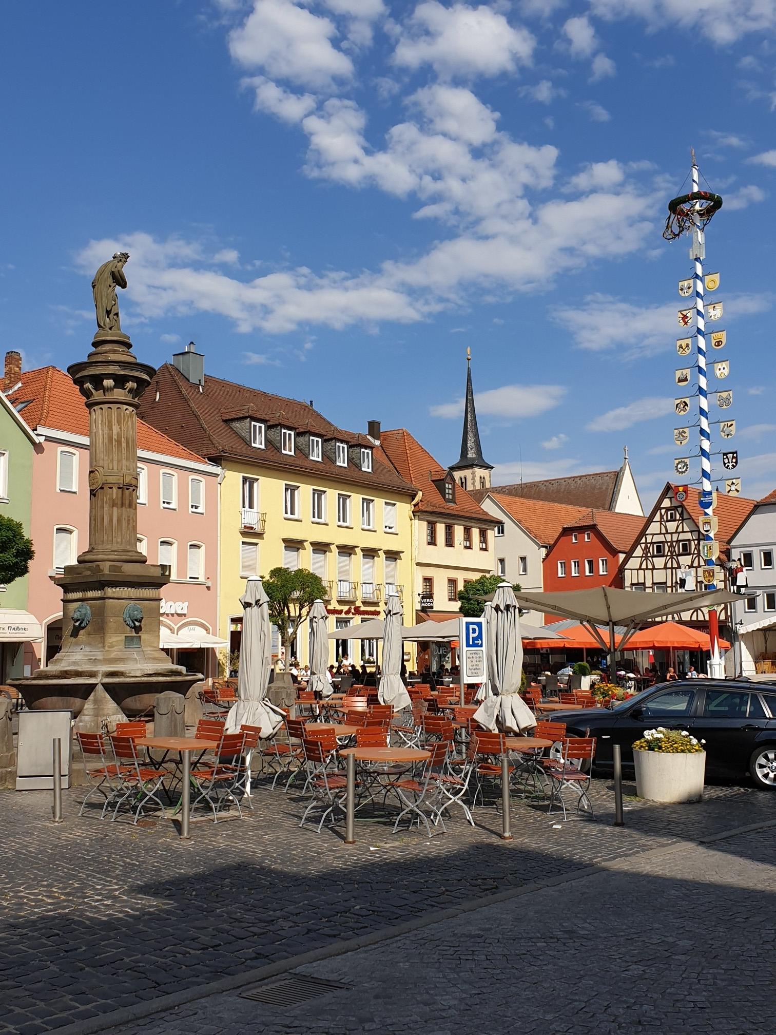 Fränkische Saale – Marktplatz Bad Neustadt Runde Von Bad Neustadt ...