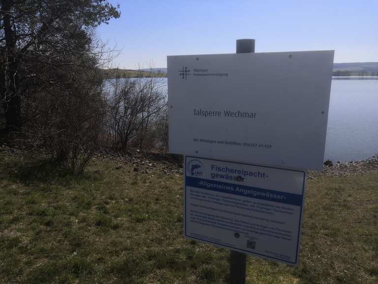 Talsperre Wechmar Wanderungen und Rundwege komoot