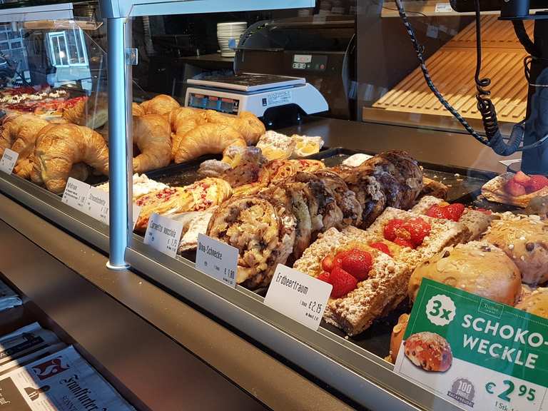 Bäckerei Cafè Treiber MountainbikeTouren und Trails komoot
