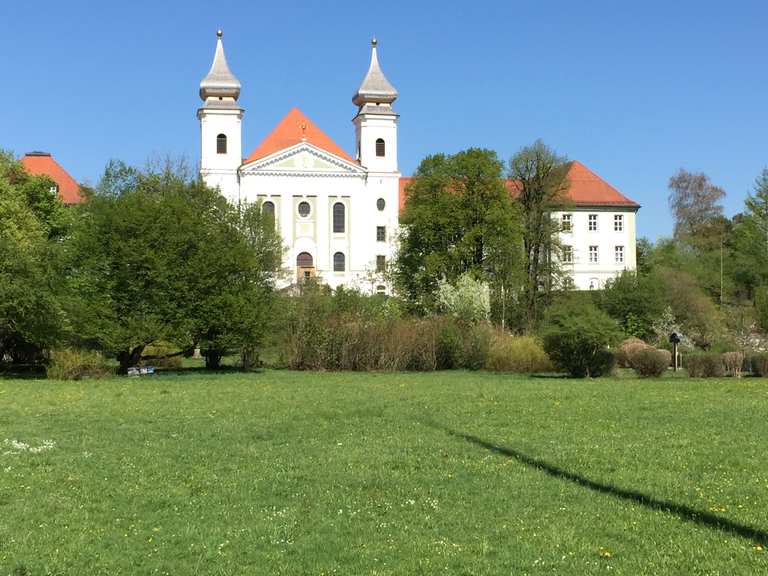 Benediktbeuern Kloster Benediktbeuern Runde von Kochel