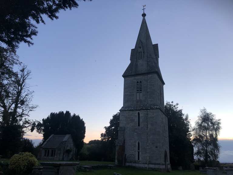 Chipping Sodbury Common Chipping Sodbury Loop from Yate road ride