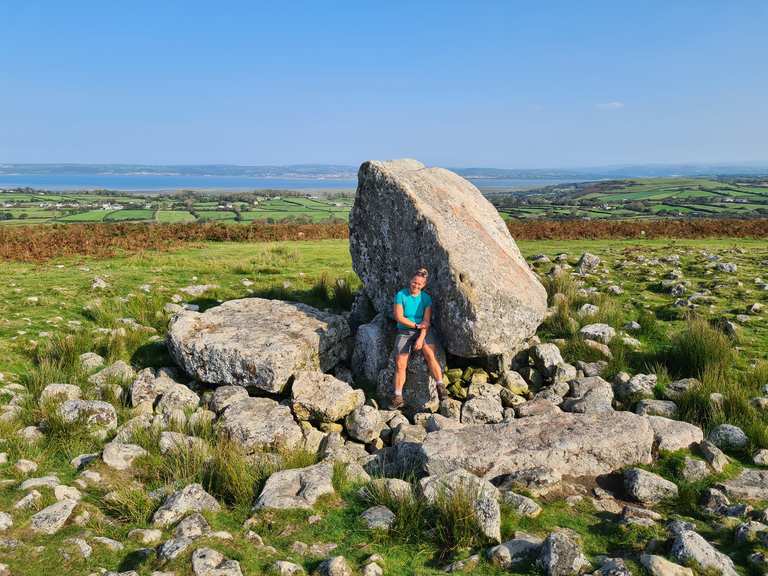 King Arthur stone..reynoldston. Gower.. Wanderungen und Rundwege komoot