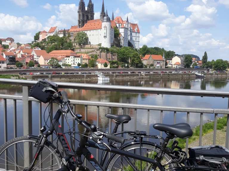 Elberadweg Dresden - Coswig - Meissen - zurück: Radtouren und Radwege