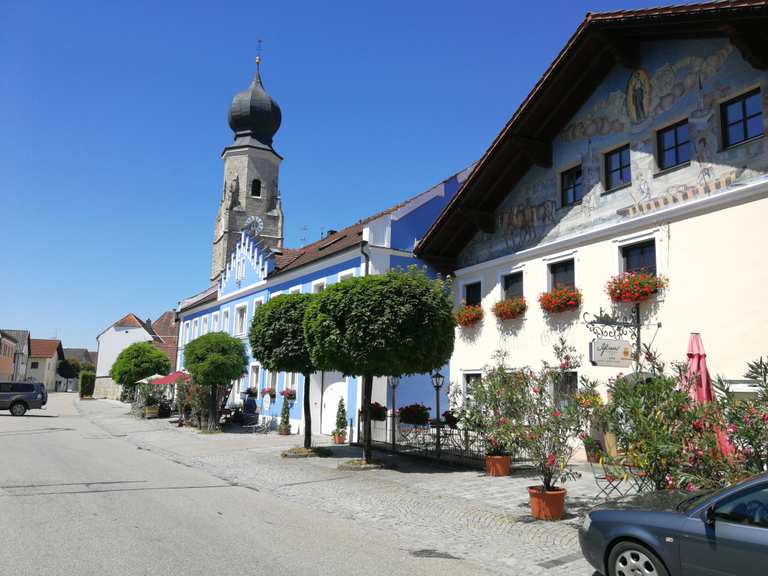 Aigen am Inn – Beautiful view of the Inn loop from Bad Füssing | bike ...