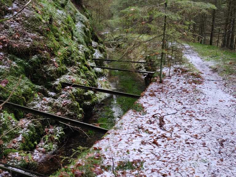 Alter Grabenweg Silbernaal Wanderungen und Rundwege komoot