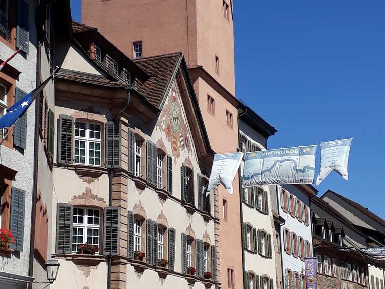 Rathaus von Rheinfelden 🇨🇭 Radtouren und Radwege komoot