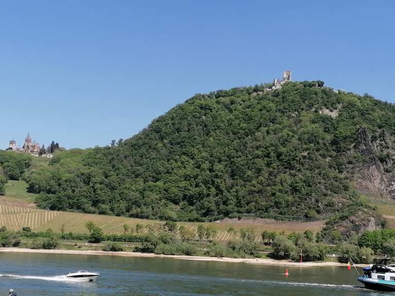 Blick auf den Drachenfels NordrheinWestfalen