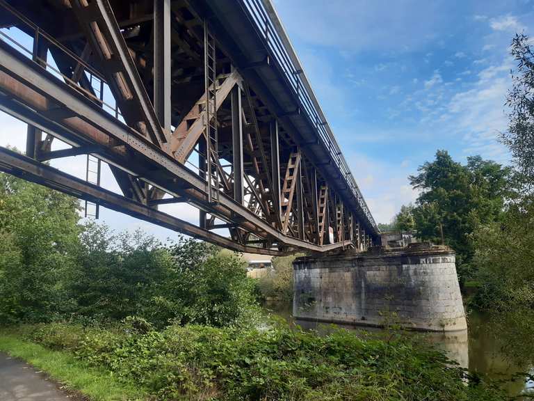 Eisenbahnbrucke Staffel Anno 1868 Limburg An Der Lahn Limburg Weilburg Radtouren Tipps Fotos Komoot