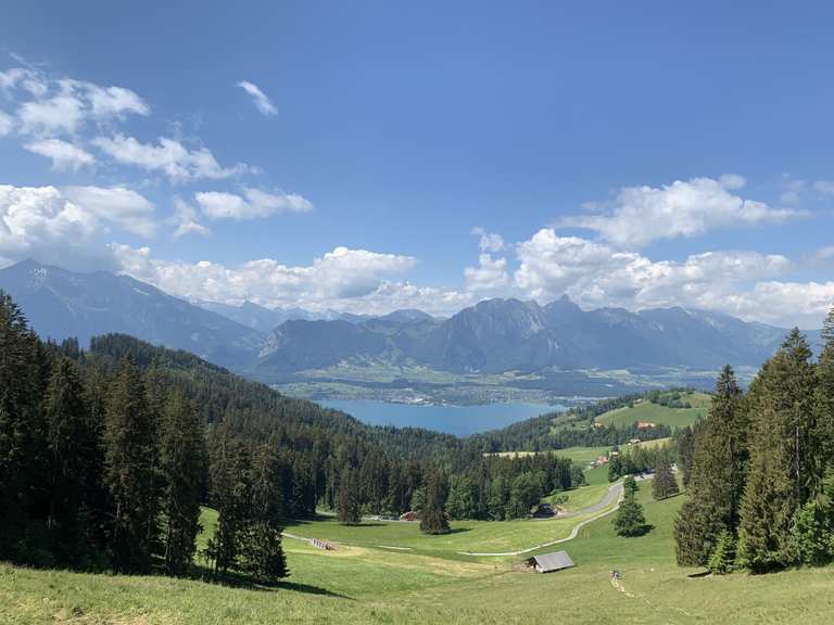 Der Thunersee MountainbikeTouren und Trails komoot