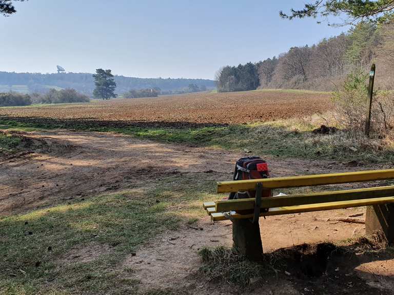 Bank mit Fernblick - Teufelsloch Runde von Bad ...