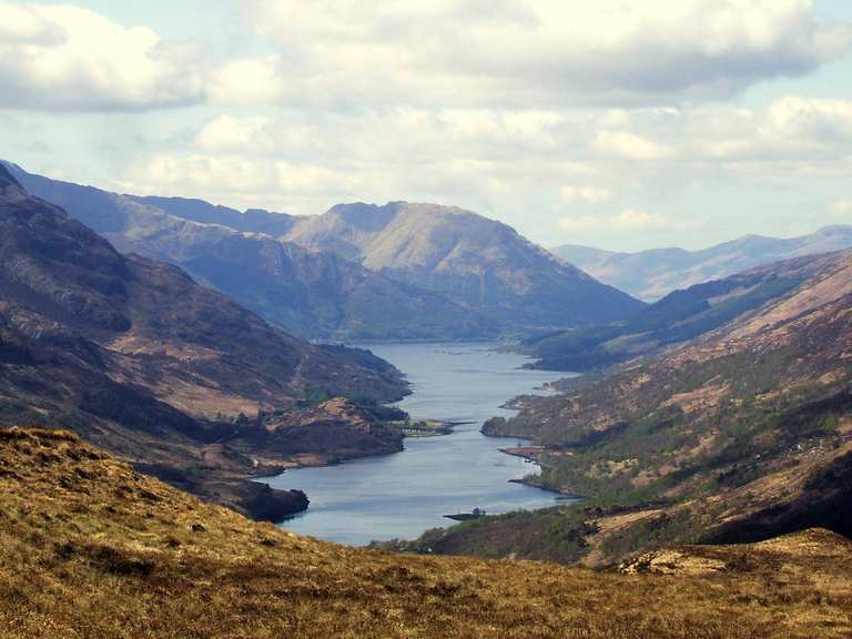 Grey Mare`s Waterfall – View of Loch Leven Loop from Kinlochmore | hike ...