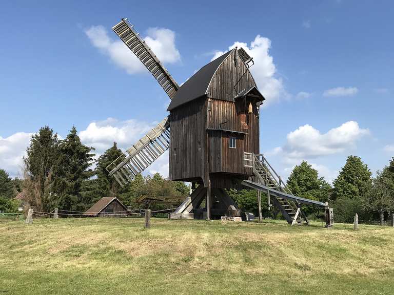 Bockwindmühle Grieben Radtouren und Radwege komoot