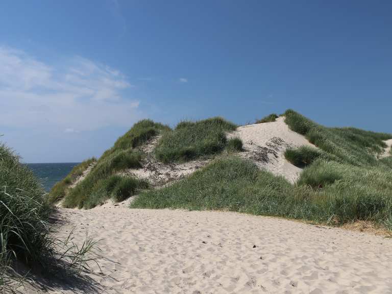Græm Strand: Wanderungen und Rundwege | komoot