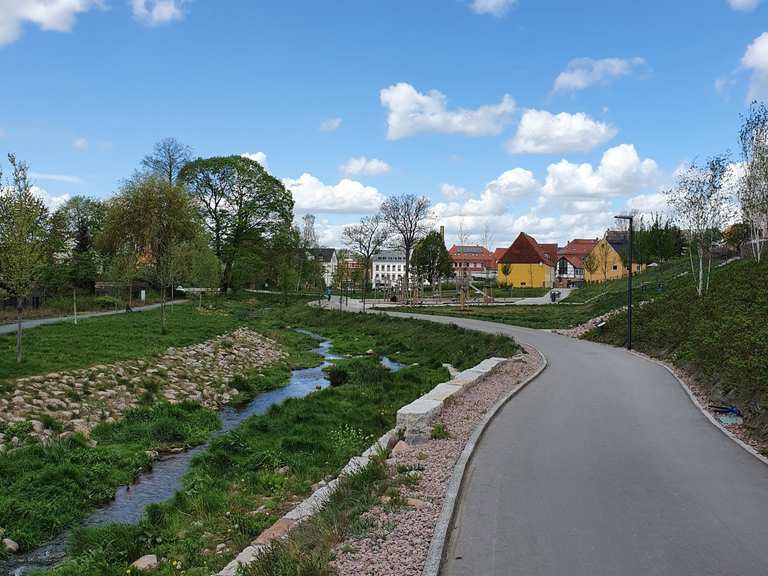 Mühlbachtal Paradiesgärten Radtouren und Radwege komoot