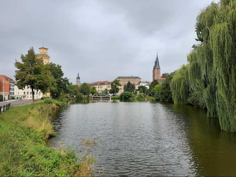 Teichpromenade Blaue Flut Wanderungen und Rundwege komoot