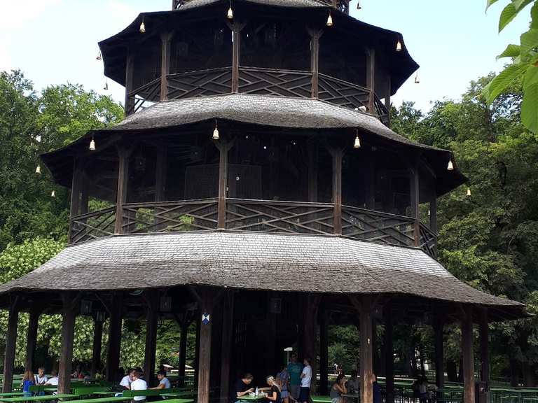 Biergarten am Chinesischen Turm Oberbayern, Bayern