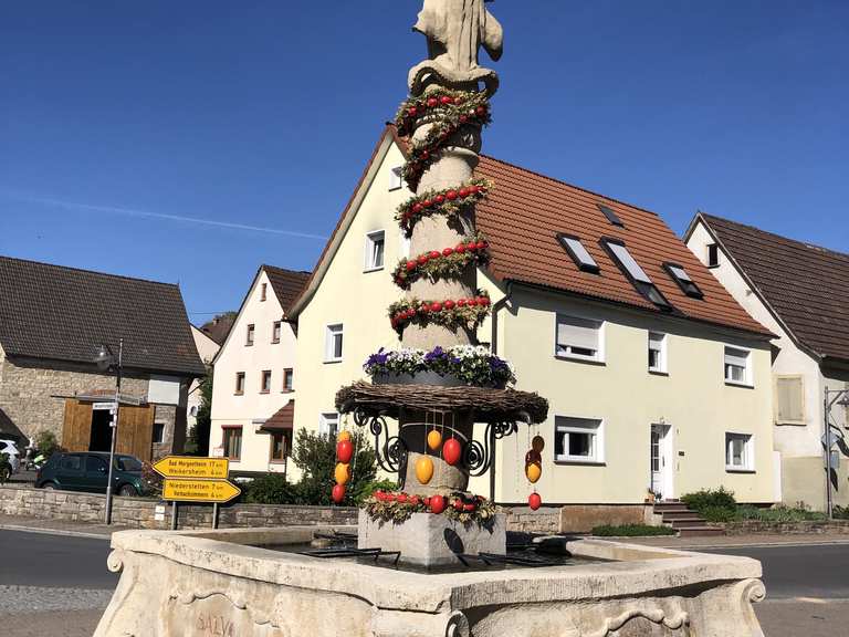 Laudenbach mit Schloss Laudenbach Routes for Walking and Hiking Komoot