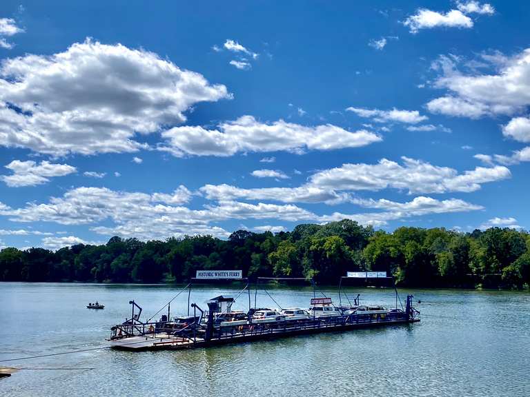 Historic White’s Ferry Cycle Routes and Map Komoot