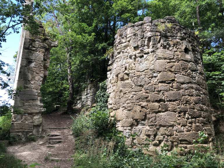 Burgruine Schmachtenberg Wanderungen und Rundwege komoot