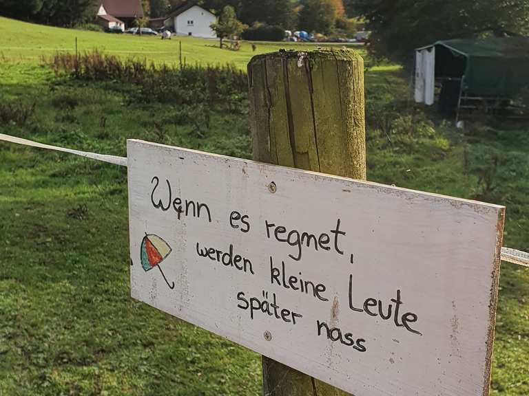 SchöneSprücheWeg Mörlenbach, Bergstraße Wanderweg Komoot