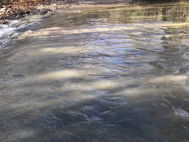 Ansa del fiume Torrente Idice Loop from Bologna Zanolini mountain