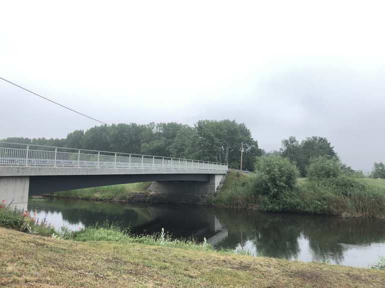 Weg an der Spree DissenStriesow, SpreeNeiße