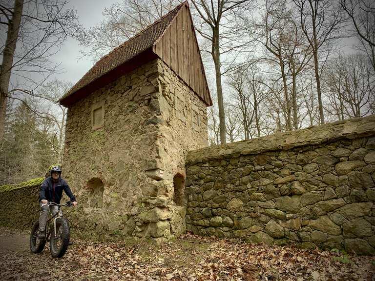 Dresdner Heide Dresdner Heide Loop from Dresden Grenzstraße mountain bike ride Komoot