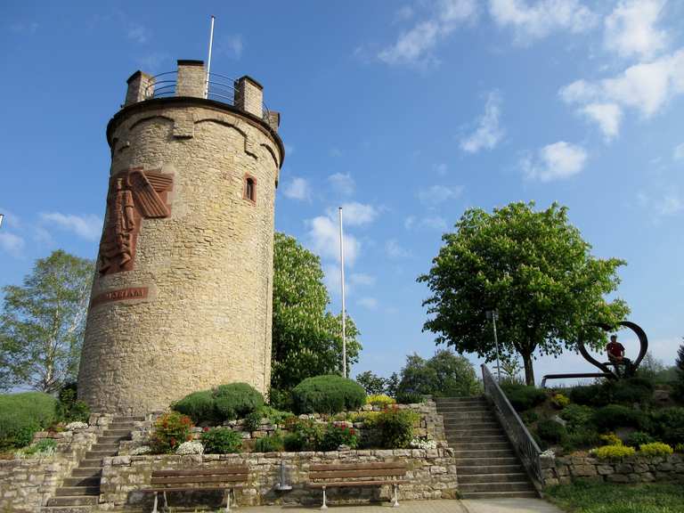 Wartturm Wanderungen und Rundwege komoot