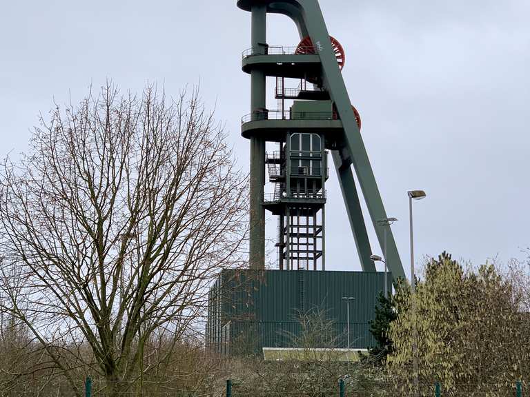 Bergwerk Haus Aden Schacht Lerche Ruhr Region Munster District