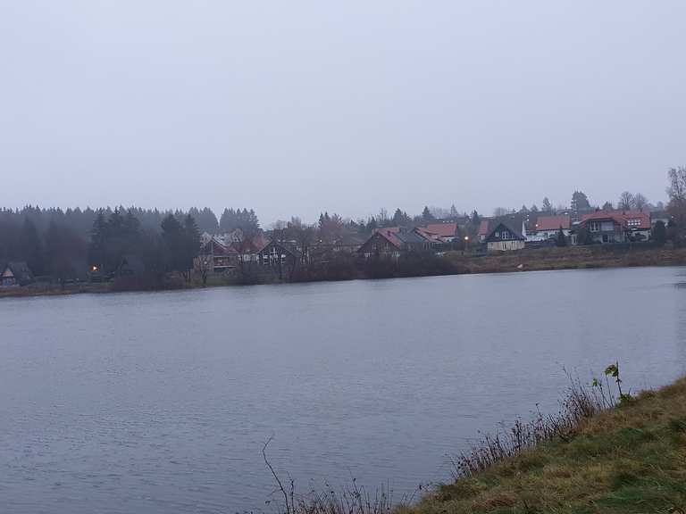 Waldseebad Hausberger Teich wandelroutes en hikes Komoot