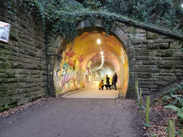 Colinton Tunnel mural - Cycle Routes and Map | Komoot