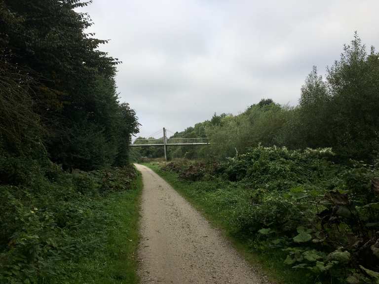 18 km fahrrad cahren kalorien