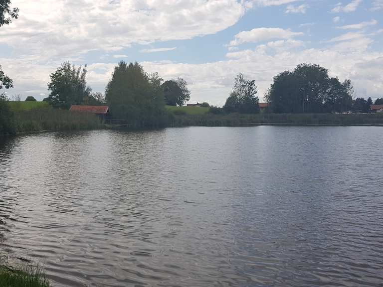 Badesee Obersöchering Radtouren und Radwege komoot