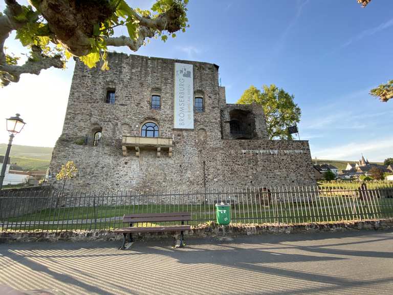 Hindenburganlage Bingen Hindenburgbrücke Runde von Hattenheim