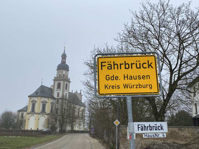 wallfahrts u klosterkirche fahrbruck hausen bei wurzburg wurzburg wandertipps fotos komoot