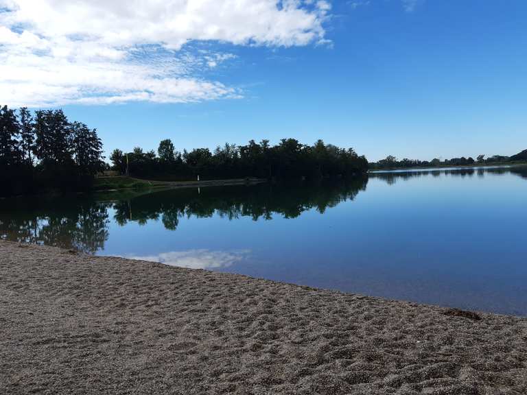 Baggersee Epple Radtouren und Radwege komoot