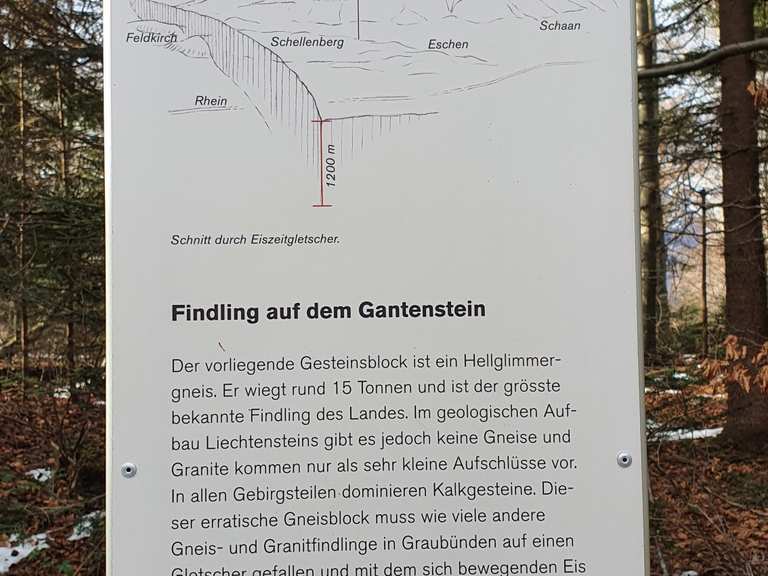 Findling Gantenstein – Wander- & Radrouten | Komoot