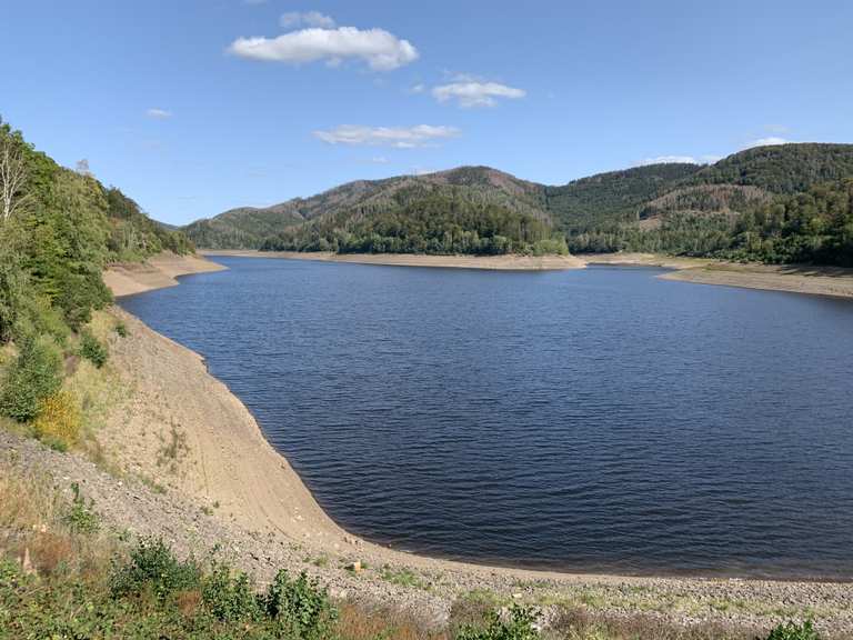 Presa de Steinatal y Camping Wiesenbeker Teich Recorrido circular