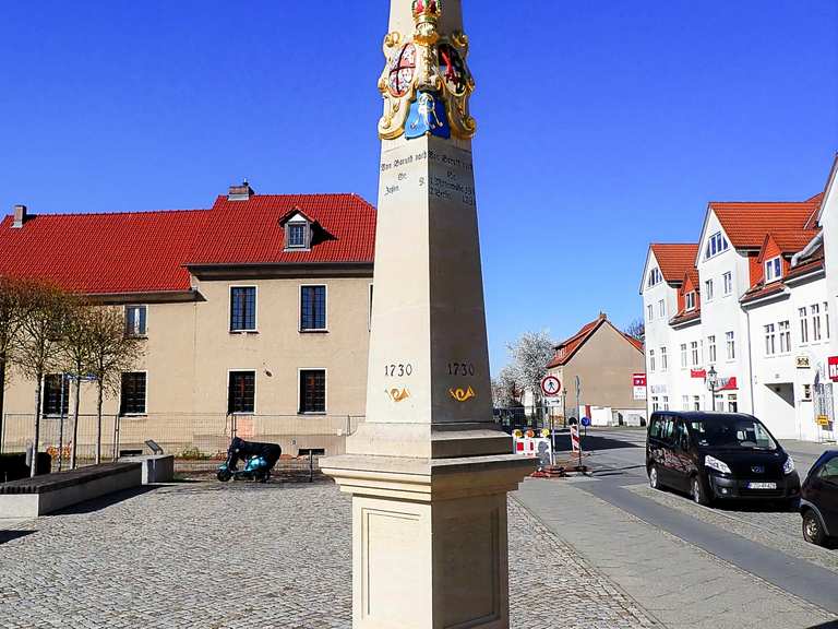 Kursächsische Postmeilensäule Wanderungen und Rundwege komoot