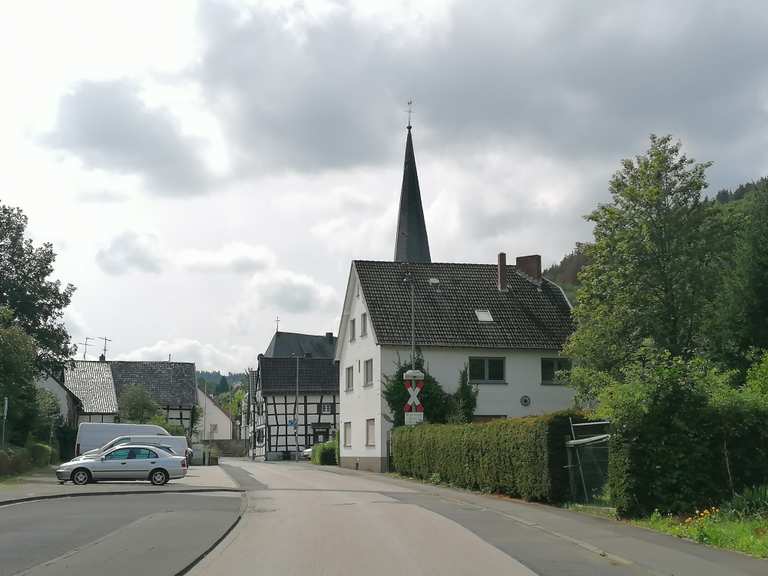 historischer Ortskern Olef Rennradfahren und Rennradtouren komoot