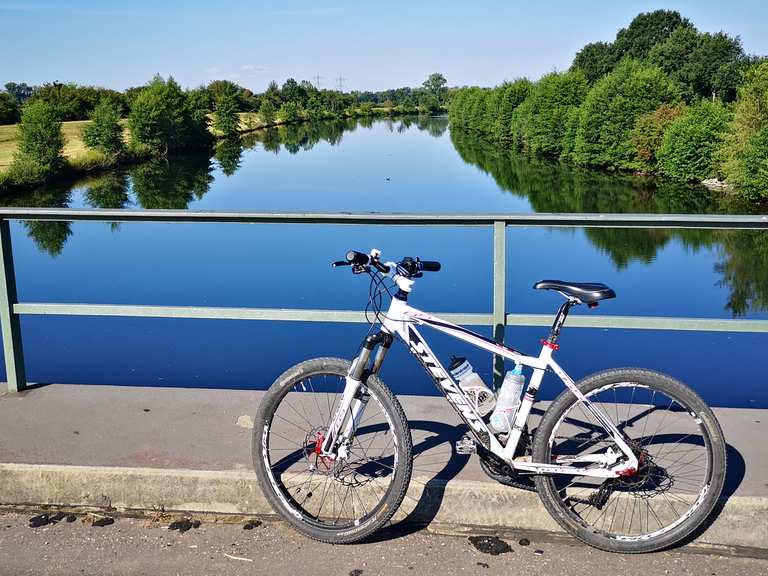 Kinzig Radweg bei Offenburg Willstätt, Ortenau