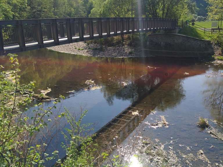 Muhlaubrücke Elkenrother Weiher Runde von Scheuerfeld (Sieg