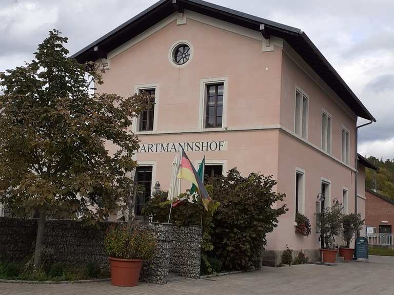 Bahnhof Hartmannshof Wanderungen und Rundwege komoot